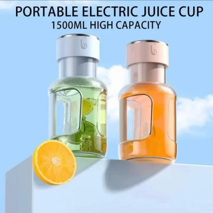 1600ml Portable Electric Rechargeable Cordless Barrel Juicer 1 1600ml Portable Electric Rechargeable Cordless Barrel Juicer