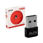 Alfa Mini USB WiFi Adapter | 300Mbps Wireless LAN Card for Computer & Laptop