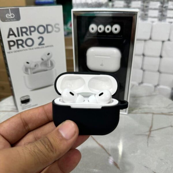 Echo Beat AirPods Pro 02 - Premium Wireless Earbuds with Active Noise Cancellation (White) - Image 6