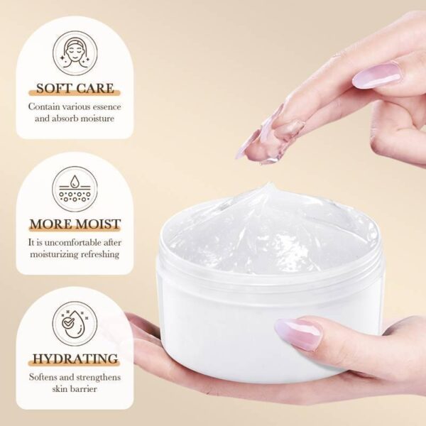 Bioaqua Brightening & Exfoliating Rice Gel Face Scrub - 100g | Gentle Skin Renewal - Image 4