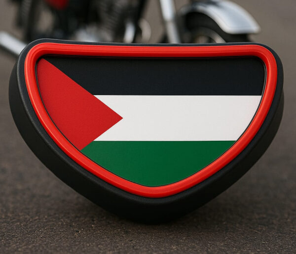 Palestine Back Light – Premium Rear Light for 70cc Motorcycles | Durable & Stylish Design - Image 2