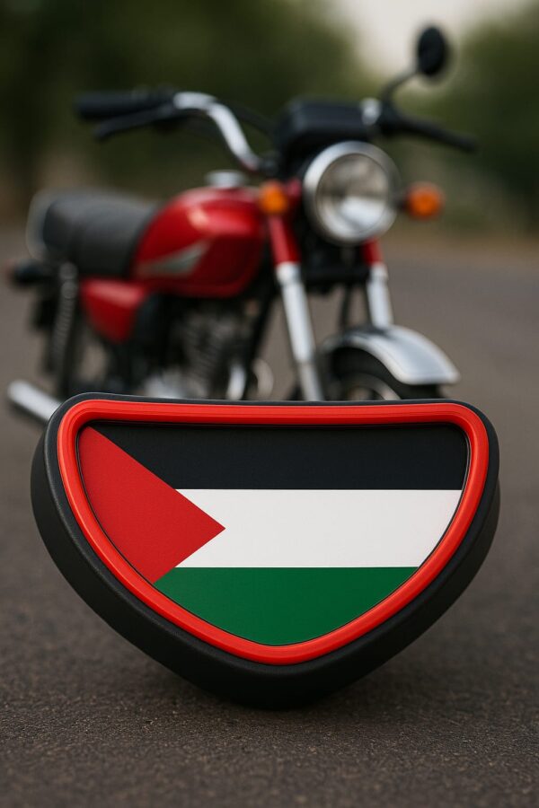 Palestine Back Light – Premium Rear Light for 70cc Motorcycles | Durable & Stylish Design - Image 3