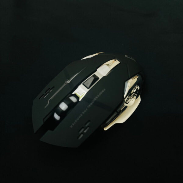 Wireless Rechargeable Gaming Mouse with LED Lights | Ergonomic RGB Mouse for PC, Laptop Gamers - Image 4