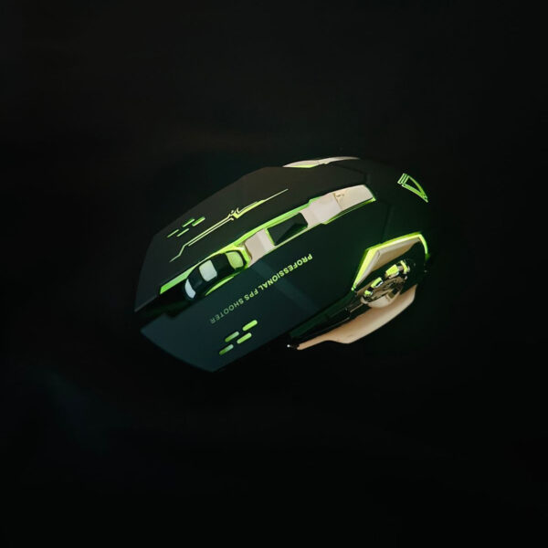Wireless Rechargeable Gaming Mouse with LED Lights | Ergonomic RGB Mouse for PC, Laptop Gamers - Image 6